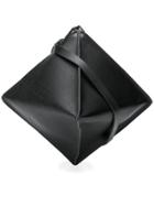 Yohji Yamamoto Diamond Shaped Shoulder Bag - Black