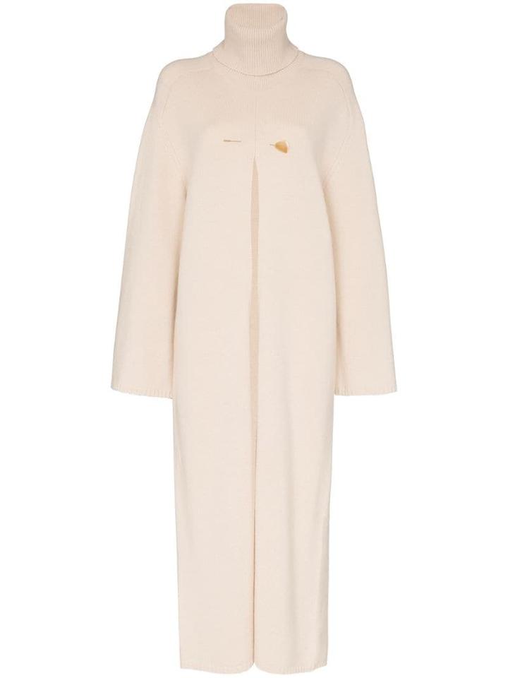 Joseph Viviane High Neck Knit Dress - Neutrals