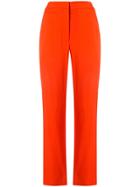 Sies Marjan High-waisted Straight Leg Trousers - Red