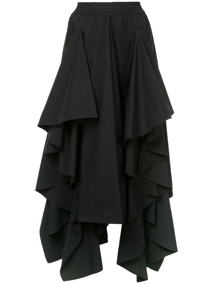 Romance Was Born Sharmen Layered Skirt - Black