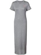 The Elder Statesman Midi T-shirt Dress - Grey