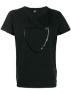Htc Los Angeles Printed Logo T-shirt - Black