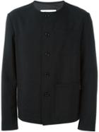Société Anonyme Crew Neck Jacket, Men's, Size: Medium, Black, Wool