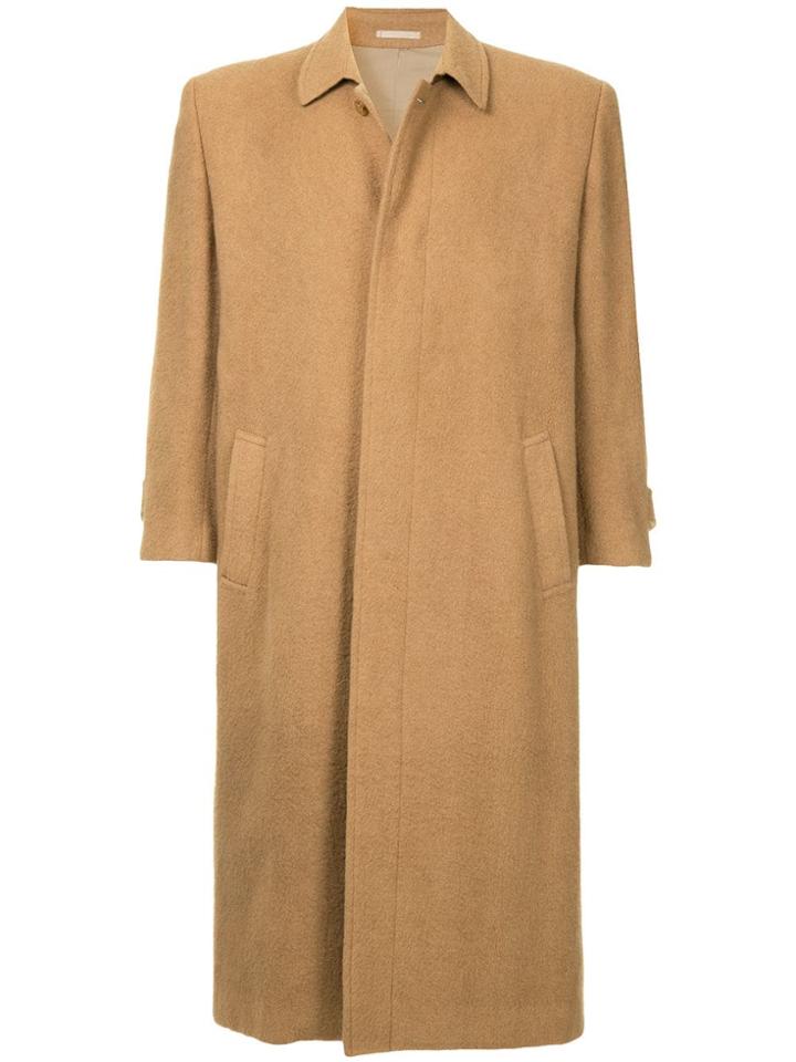 Comme Des Garçons Vintage Single Breasted Coat - Brown