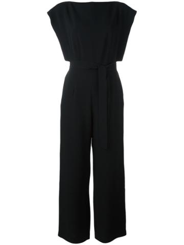 Catherine Quin Wide Leg Jumpsuit, Women's, Size: 2, Black, Silk