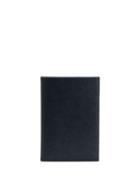 Karl Lagerfeld Logo Embossed Passport Holder - Black