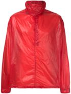 Jil Sander Waterproof Pullover Jacket - Red