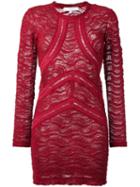 Iro 'joos' Dress, Women's, Size: 40, Red, Cotton/elastodiene/nylon