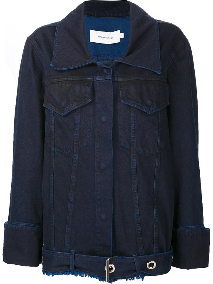 Marques'almeida Cuff Detail Jacket