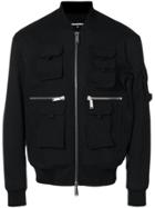 Dsquared2 Cargo Bomber Jacket - Black