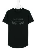 Dsquared2 Kids 7star Print T-shirt - Black
