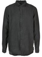 Poème Bohémien Long Sleeved Cotton Blend Shirt - Grey