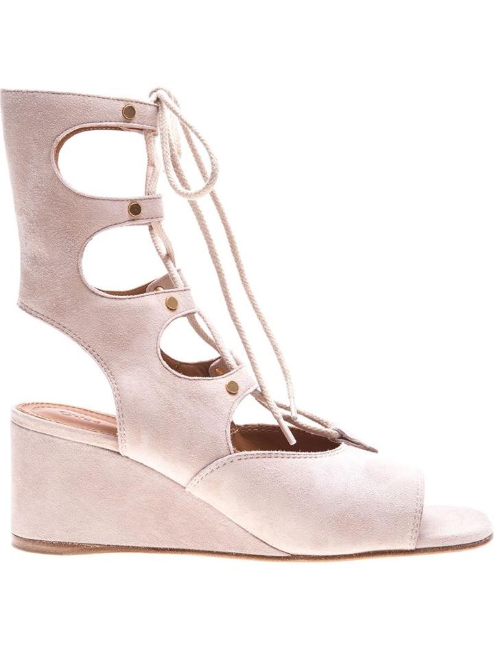 Chloe Gladiator Wedge Sandals