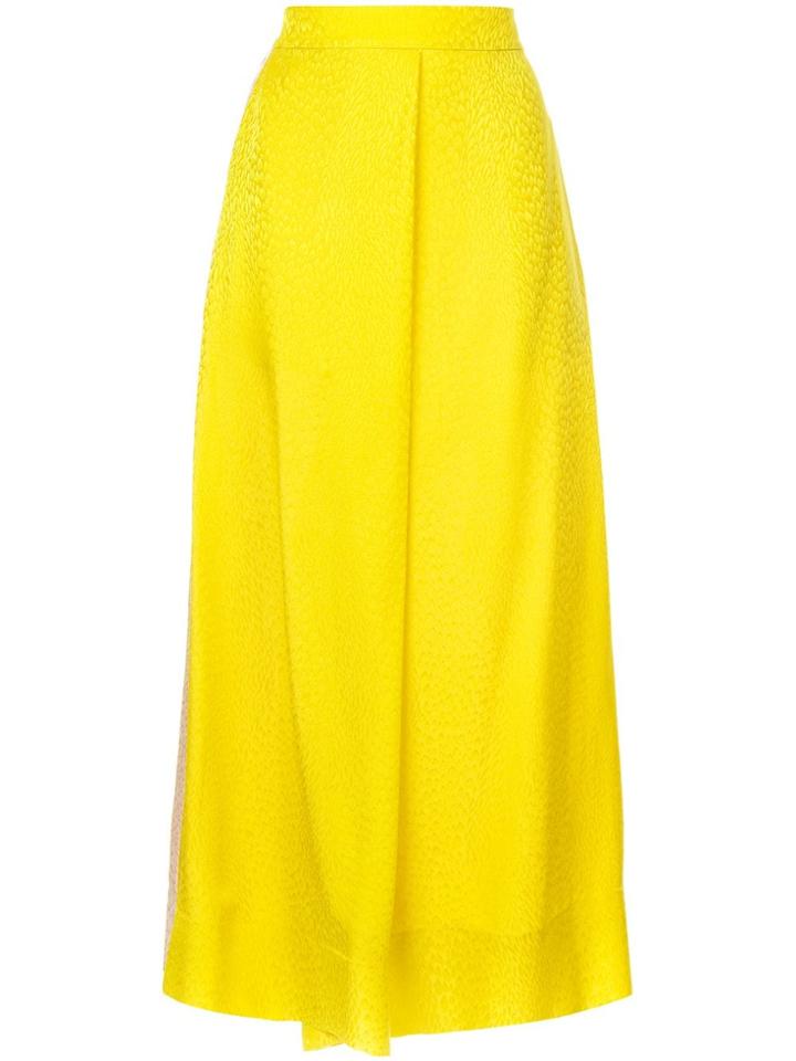 Layeur High-waisted Trousers - Yellow
