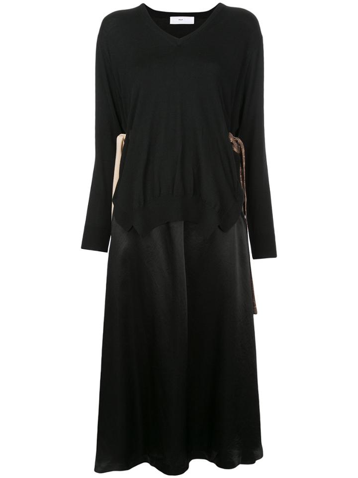 Toga Pulla Contrast Colour Jumpsuit - Black