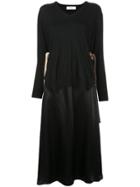 Toga Pulla Contrast Colour Jumpsuit - Black