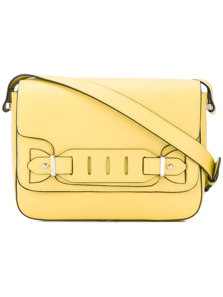 Susan Shoulder Bag - Women - Leather - One Size, Yellow/orange, Leather, Tila March