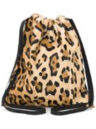 Simonetta Ravizza Furrissima Drawstrig Bag - Brown