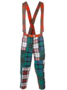 Comme Des Garçons Shirt Boy Suspender Cropped Pants