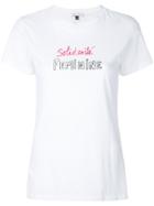 Bella Freud Solidarite Feminine T-shirt - White