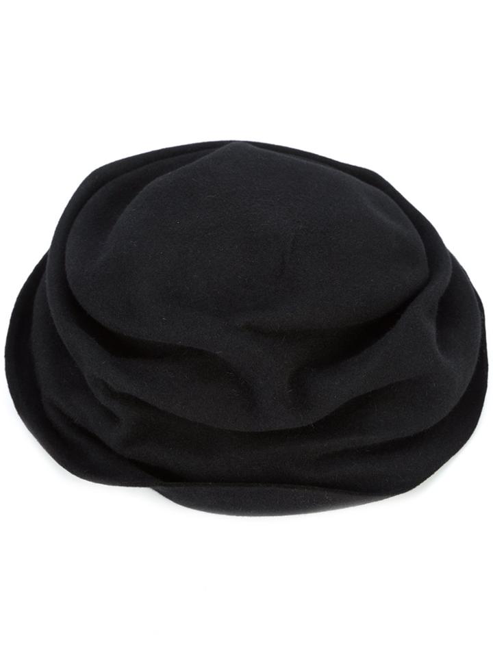 Horisaki Design & Handel Wrinkled Hat - Black