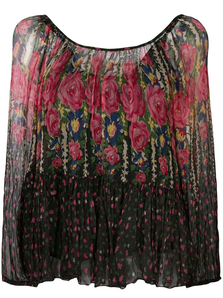 Mes Demoiselles Floral Blouse - Multicolour
