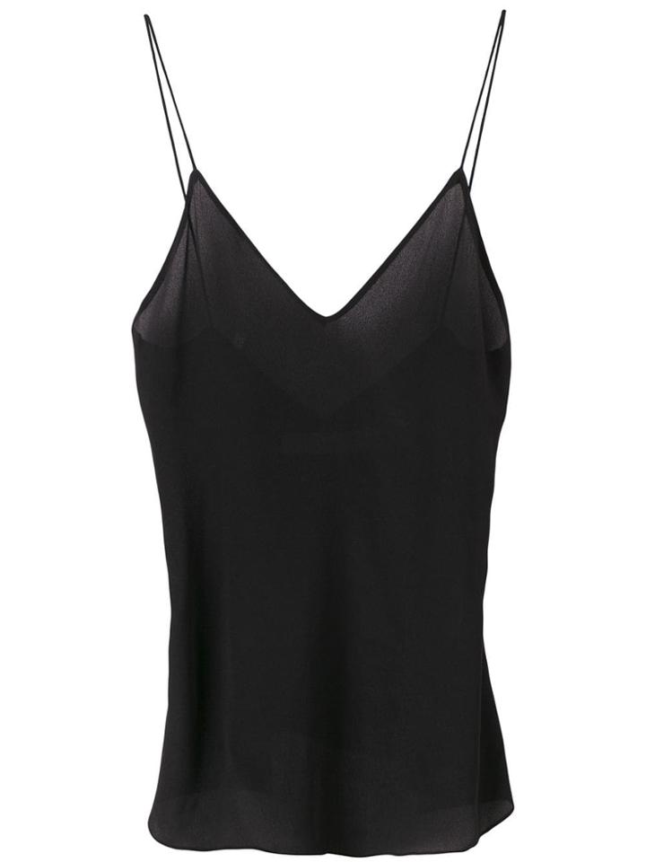 Iro Afford Cami Top - Black