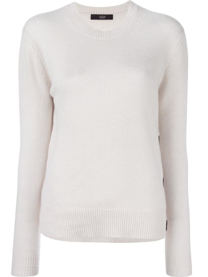 Steffen Schraut Button Detailing Pullover, Women's, Size: 40, Nude/neutrals, Cashmere