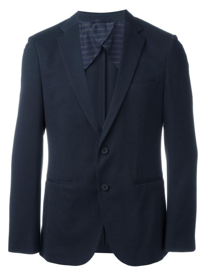 Boss Hugo Boss Norwin Blazer, Men's, Size: 54, Blue, Cotton/polyamide/acetate/viscose