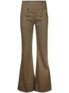 Ulla Johnson Flared Jeans - Brown