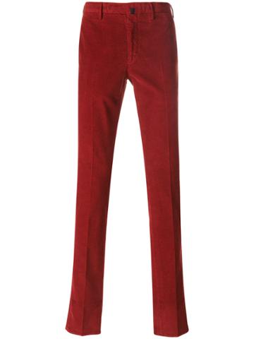 Incotex Corduroy Trousers - Red