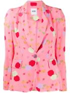 Moschino Pre-owned 2000 Floral Print Jacket - Pink