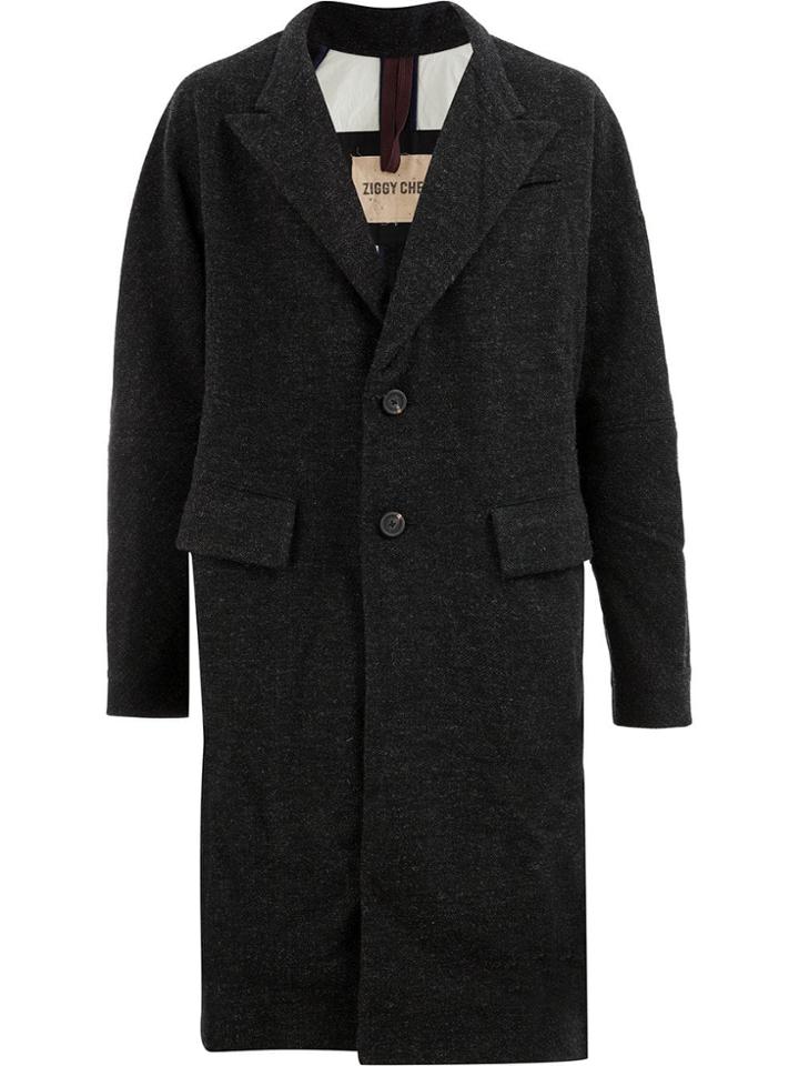 Ziggy Chen Mid-length Coat - Black