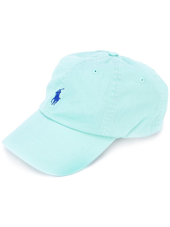 Polo Ralph Lauren - Logo Embroidered Cap - Men - Cotton - One Size, Green, Cotton