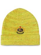 Burberry Ribbed Knitted Beanie - Yellow