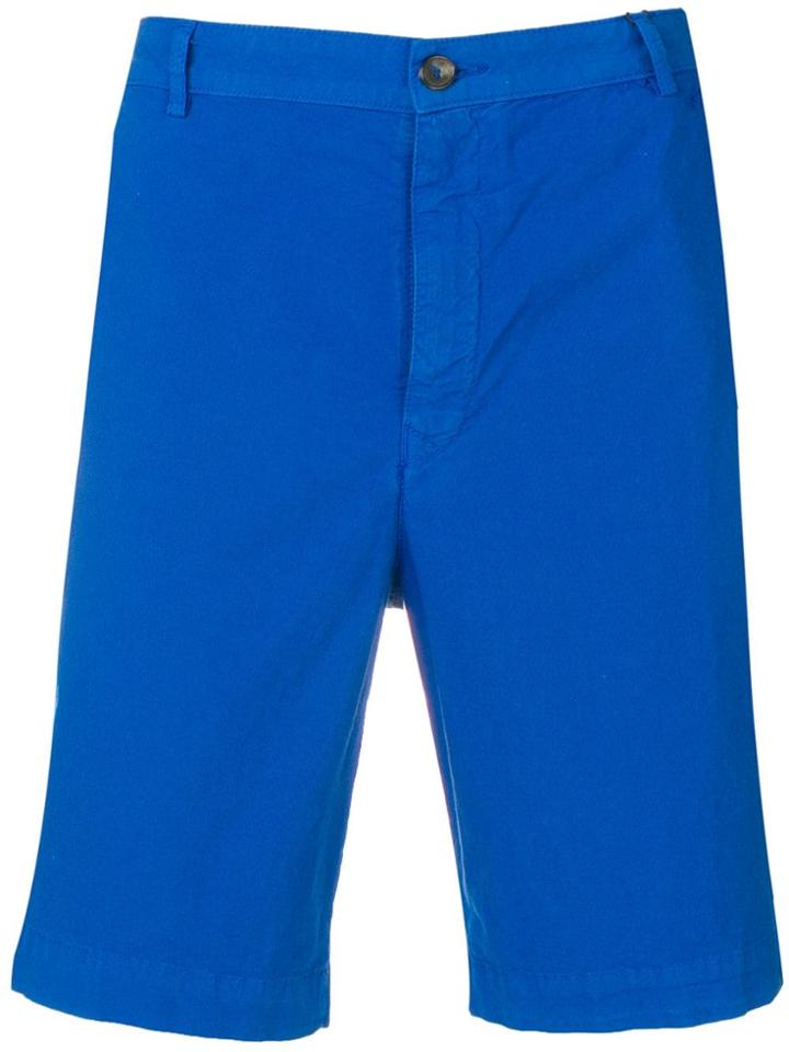 Kenzo Tailored Chino Shorts - Blue
