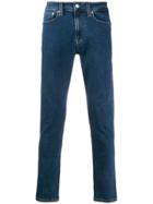 Calvin Klein Jeans Low Rise Skinny Jeans - Blue
