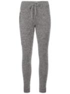 Rta Fitted Knitted Trousers - Grey