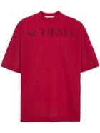 John Lawrence Sullivan Red Scheme Slogan T-shirt
