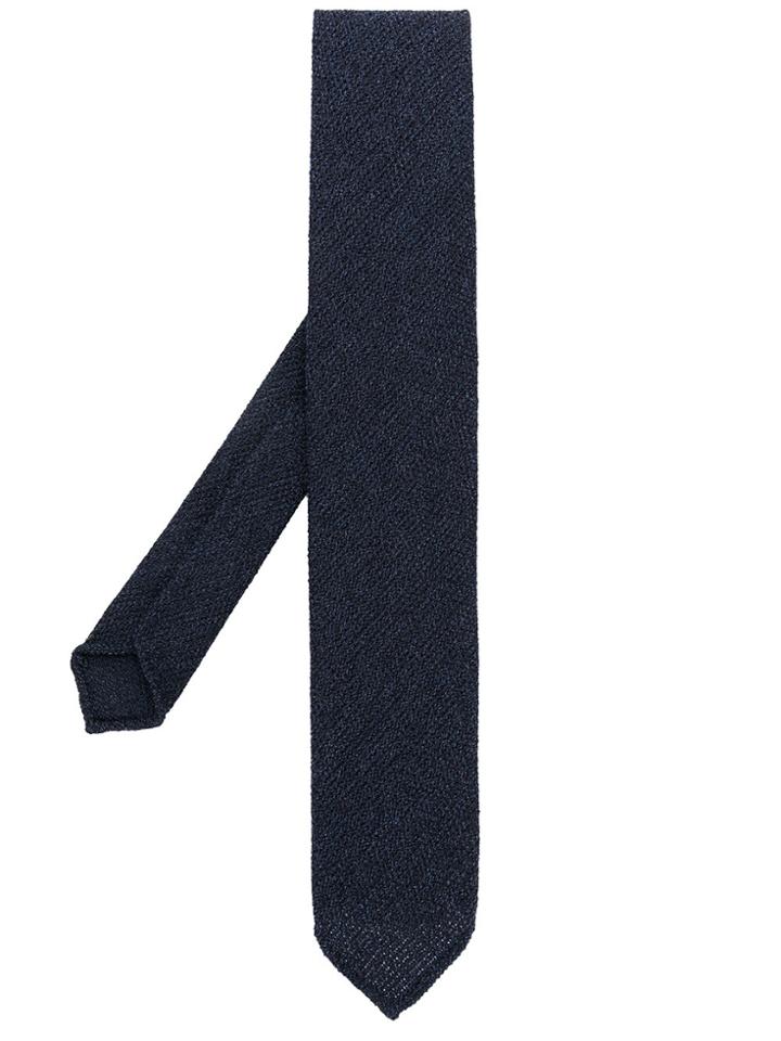 Lardini Woven Tie - Blue