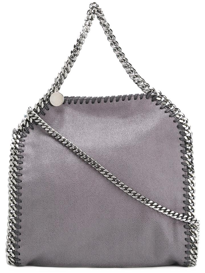Stella Mccartney Small Falabella Tote, Women's, Grey, Artificial Leather