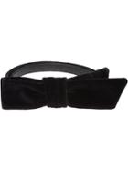 Miu Miu Bow Belt - Black
