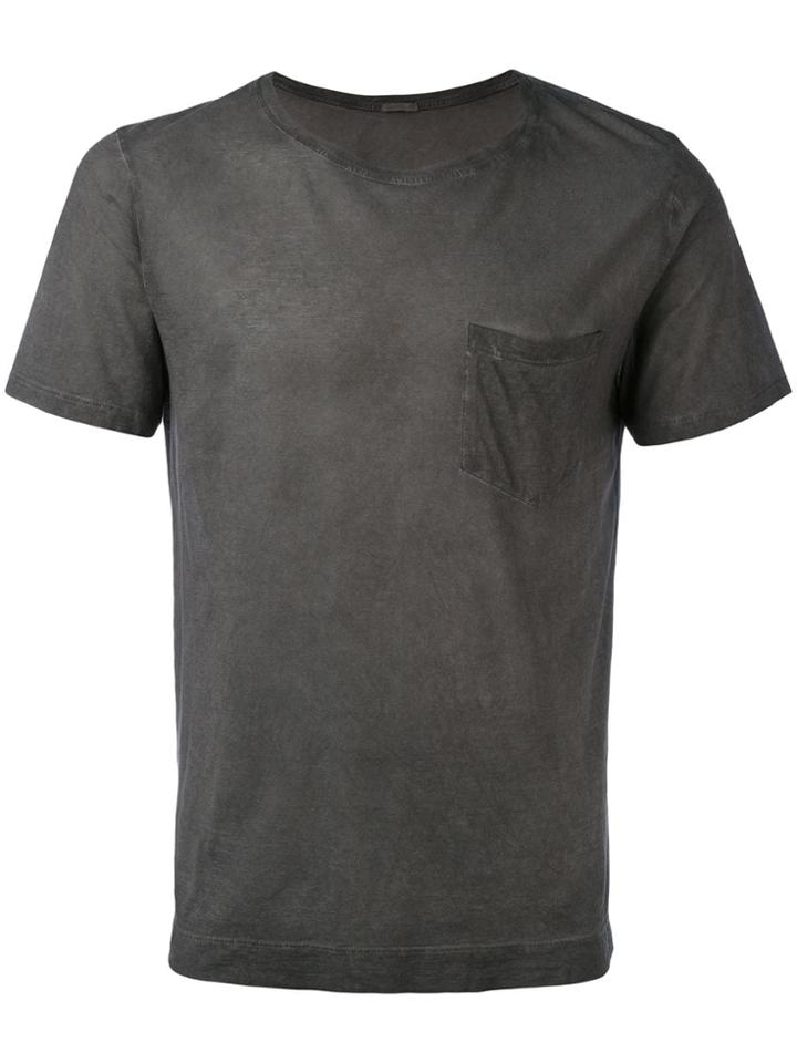 Massimo Alba Pocketed T-shirt - Grey