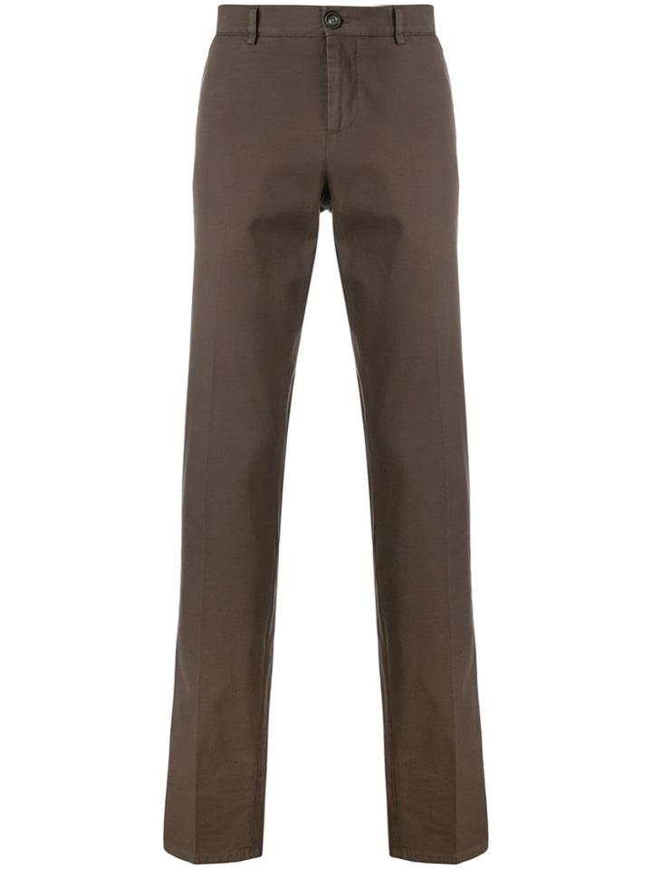 Brunello Cucinelli Straight Leg Chinos - Grey