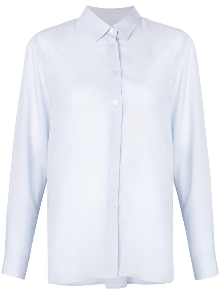 Filippa-k High Low Shirt - Blue