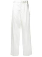 Joseph Flared Tailored Trousers - White