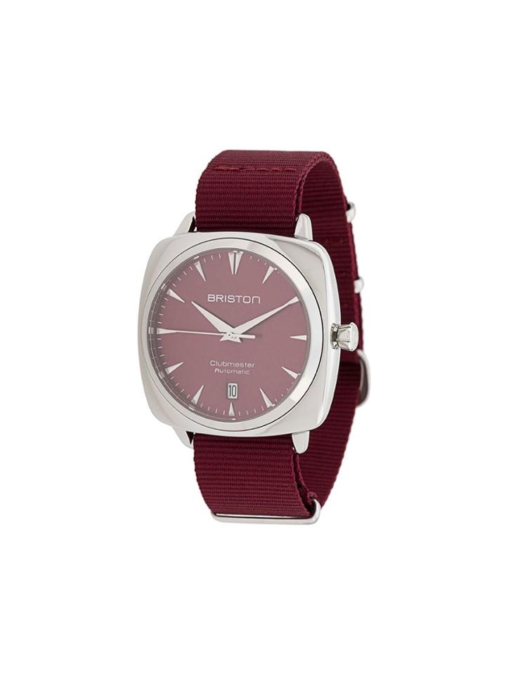 Briston Watches Clubmaster Iconic Watch - Red