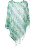 Missoni Semi Sheer Textured Fringed Lightweight Tunic