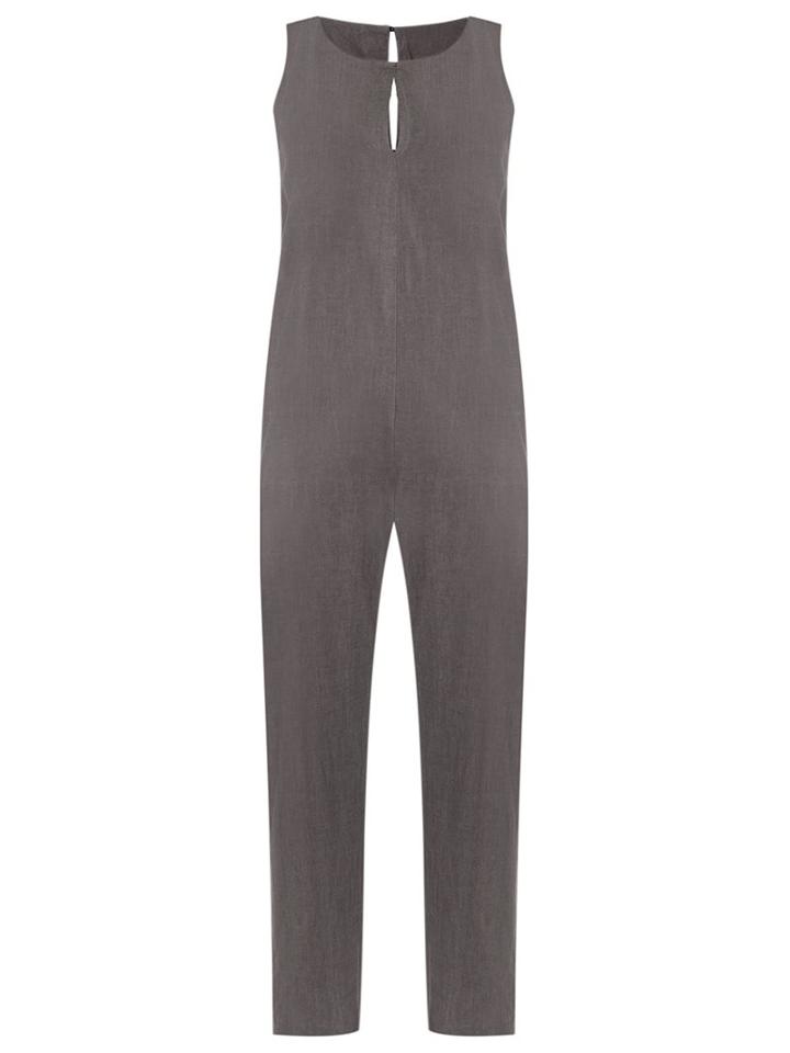 Uma Raquel Davidowicz - Jumpsuit - Women - Cotton - 44, Grey, Cotton