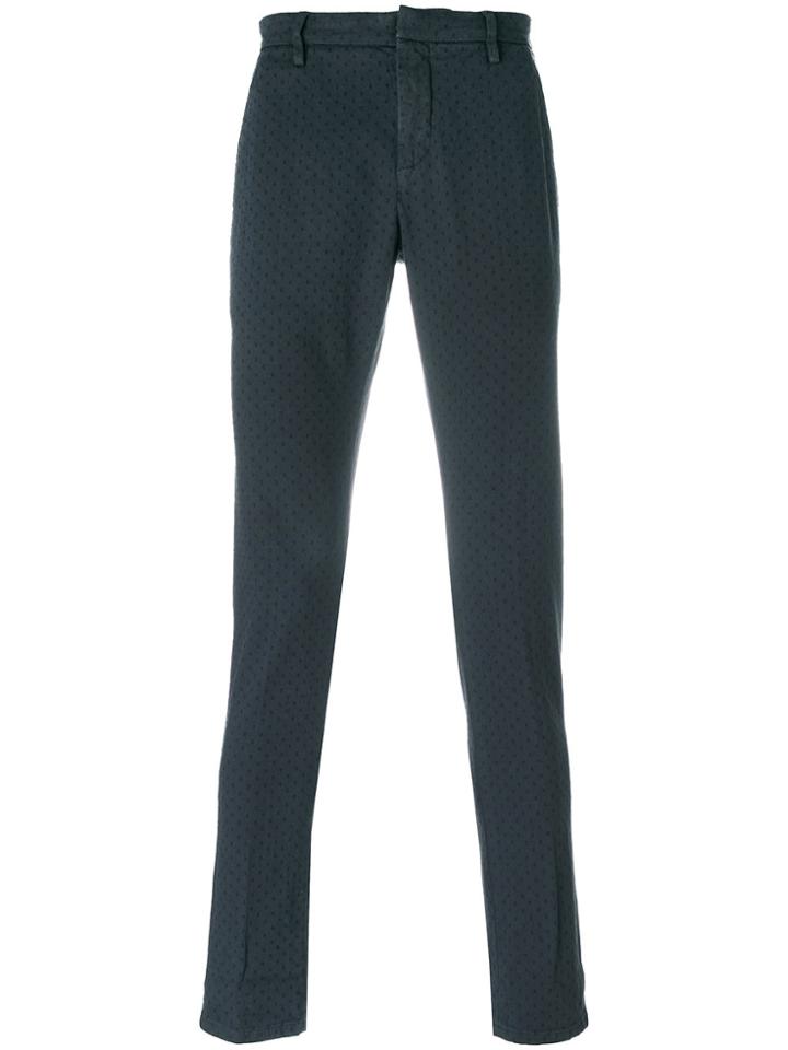 Dondup Fitted Tailored Trousers - Grey